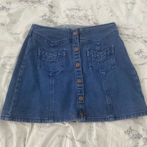 Jean Skirt